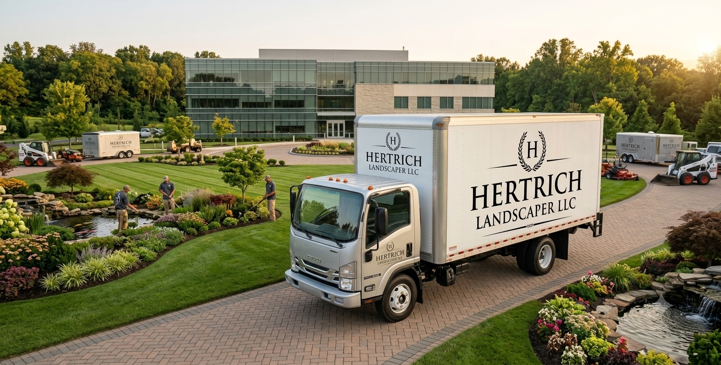 Hertrich Landscaper team at work